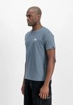 Alpha Industries Rundhalsshirt BASIC T SMALL LOGO Baumwolle, regular fit