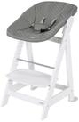 roba&reg; Hochstuhl Born Up Click, Stone gesteppt - mit Aufsatz f&uuml;r Neugeborene, ab