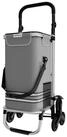 24Move Einkaufstrolley Einkaufstrolley mit 55L, 3in1 Sackkarre und Tasche, klappbar,