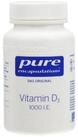 pro medico GmbH PURE ENCAPSULATIONS Vitamin D3 1000 I.E. Kapseln Kapsel