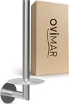 ovimar Toiletten-Ersatzrollenhalter Hesselo (1-St), aus Edelstahl in Silber zur...