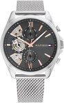 Tommy Hilfiger Multifunktionsuhr BAKER 1710646, Quarzuhr, Armbanduhr, Herrenuhr,
