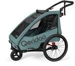 Qeridoo Fahrradkinderanh&auml;nger Qupa Plus 2 - Kinderfahrradanh&auml;nger f&uuml;r 2 Kinder