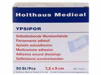 Holthaus Medical Wundpflaster YPSIPOR Wundverband, 7,2 x 5 cm, 50 Stück steril,