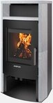 JUSTUS Kaminofen Lara Speckstein, Exklusiv, Aufstellort in deinem Zuhause, 6,5 kW,