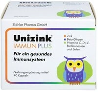 K&ouml;hler Pharma GmbH UNIZINK Immun Plus Kapseln Kapseln, 74.7 g
