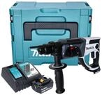 Makita Akku-Bohrhammer DHR 202 RF1JW 18 V 20 mm 2,0 J wei&szlig; + 1x Akku 3,0 Ah +