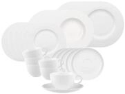 Villeroy & Boch Tasse Anmut Kombiservice 30 tlg. 30er Set, 30-tlg., Porzellan