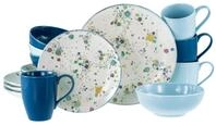 CreaTable Kombiservice Candy Drops, Kombi-Service 16-tlg. (16-tlg), 4 Personen,