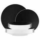 Seltmann Weiden Tafelservice Life Fashion Tafelservice 12-tlg. (12-tlg), 6...