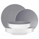 Seltmann Weiden Tafelservice Life Fashion Tafelservice 12-tlg. (12-tlg), 6...