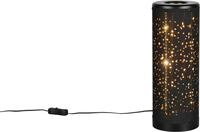 Reality Leuchten LED Tischleuchte TACO, LED Tischlampe Kunststoff Starlight Effekt