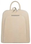 Cluty Cityrucksack, echt Leder, Made in Italy