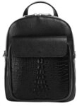 Cluty Cityrucksack, echt Leder, Made in Italy