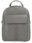 Cluty Cityrucksack, echt Leder, Made in Italy