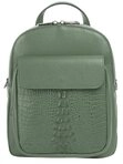 Cluty Cityrucksack, echt Leder, Made in Italy