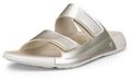 Ecco COZMO W Pantolette Sommerschuh, Schlappen mit zwei Klettverschlussriemen