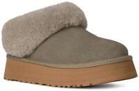 Schlupfboots UGG "TAZZELLE", Damen, Gr. 8 (39), braun (khaki), Lammfell,