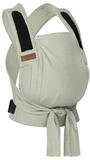 Hoppediz Babytrage Bondolino b.pure, Komforttrage ab Geburt (3 - 20 kg) Bauchtrage,