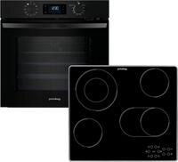 Privileg Backofen-Set BAKO Turn&Cook 455 BLACK, Hydrolyse & Pyrolyse - zwei