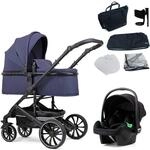 Pixini Kombi-Kinderwagen Pixini Kalani Kinderwagen 3in1 Set, Sicherheitsb&uuml;gel