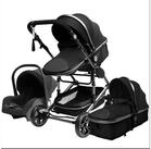 TPFFamily Kombi-Kinderwagen Babyschale Baby Buggy Babywanne...