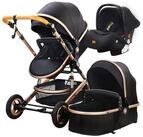 TPFFamily Kombi-Kinderwagen Baby Buggy Babyschale Babywanne...