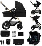 Kinderkraft Kombi-Kinderwagen MOOV 2 XL, (Set), mit Luftreifen