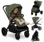 lionelo Kinder-Buggy MIKA PLUS, (Set), XXL-Verdeck/UPF50+/Mit Bel&uuml;ftungssystem