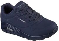 Wedgesneaker SKECHERS "UNO STAND ON AIR", Damen, Gr. 36, blau (dunkelnavy),