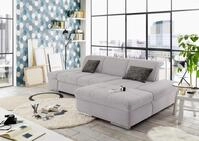 set one by Musterring Ecksofa SO4100 V, mit verstellbaren Kopfteilen, wahlweise mit