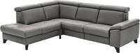Die PlanBar Ecksofa PN-EM23166 L-Form, optional mit Kopfteilverstellung und...