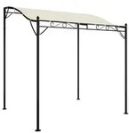 vidaXL Partyzelt Markise Creme 2x2,3 m 180 g/m&sup2; Stoff und Stahl