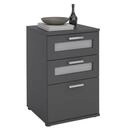 CARO-M&ouml;bel Nachtkommode MARIKE, Nachttisch Boxspringbett Nachtschrank Kommode