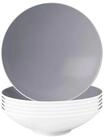 Seltmann Weiden Suppenteller Life Fashion Suppenteller &oslash; 20 cm 6er Set, (6 St)