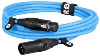 RODE Microphones Rode XLR3M-B XLR Verbindungskabel 3 m Blau Audio-Kabel,...