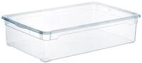 ROTHO Aufbewahrungsbox CLEAR, 30 Liter, Transparent, Kunststoff,...