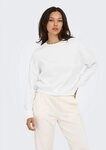 ONLY Sweatshirt ONLSWEAT L/S CREW OVERSIZE SWT Baumwollmischung, loose fit, Rundhals