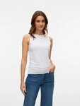 Vero Moda Shirttop VMPANDA MODAL SL TOP JRS NOOS Baumwollmischung, slim fit