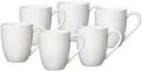 Ritzenhoff & Breker Becher Saphir, 6-tlg., Porzellan, Kaffeebecher, 6er Set, je...