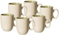 Ritzenhoff & Breker Becher Skog Kaffeebecher 400 ml 6-tlg., 6-tlg., Steingut