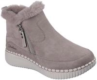 Winterboots SKECHERS "WILSHIRE BLVD-FRESH ZIP", Damen, Gr. 36, beige (taupe),
