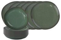 like. by Villeroy & Boch Tafelservice Lave Tafel-Set 12-tlg. (12-tlg), 6...