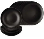 Seltmann Weiden Tafelservice Liberty Velvet Black Tafelservice 12-tlg....