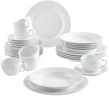 KAHLA Kombiservice Pronto wei&szlig; Kombiset (30-tlg), 6 Personen, Porzellan, Made in