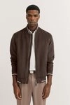 bugatti Blouson aus wasserabweisendem Velourleder