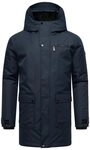 Stone Harbour Wintermantel Netaan XX Herren Kurzmantel mit kuscheliger Kapuze