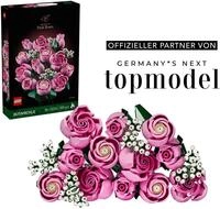 LEGO&reg; Rosa Rosenstrau&szlig; (10374), LEGO Botanicals Konstruktionsspielsteine,...