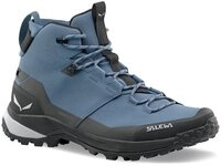 Salewa Puez 2 Mid PTX (Trekking, wasserdicht) blau/schwarz Herren Wanderschuh
