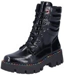 Rieker Winterstiefelette Plateauboots, Winterboots, Lackstiefelette mit